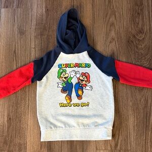 Nintendo Super Mario Kids Hoodie - Size 8